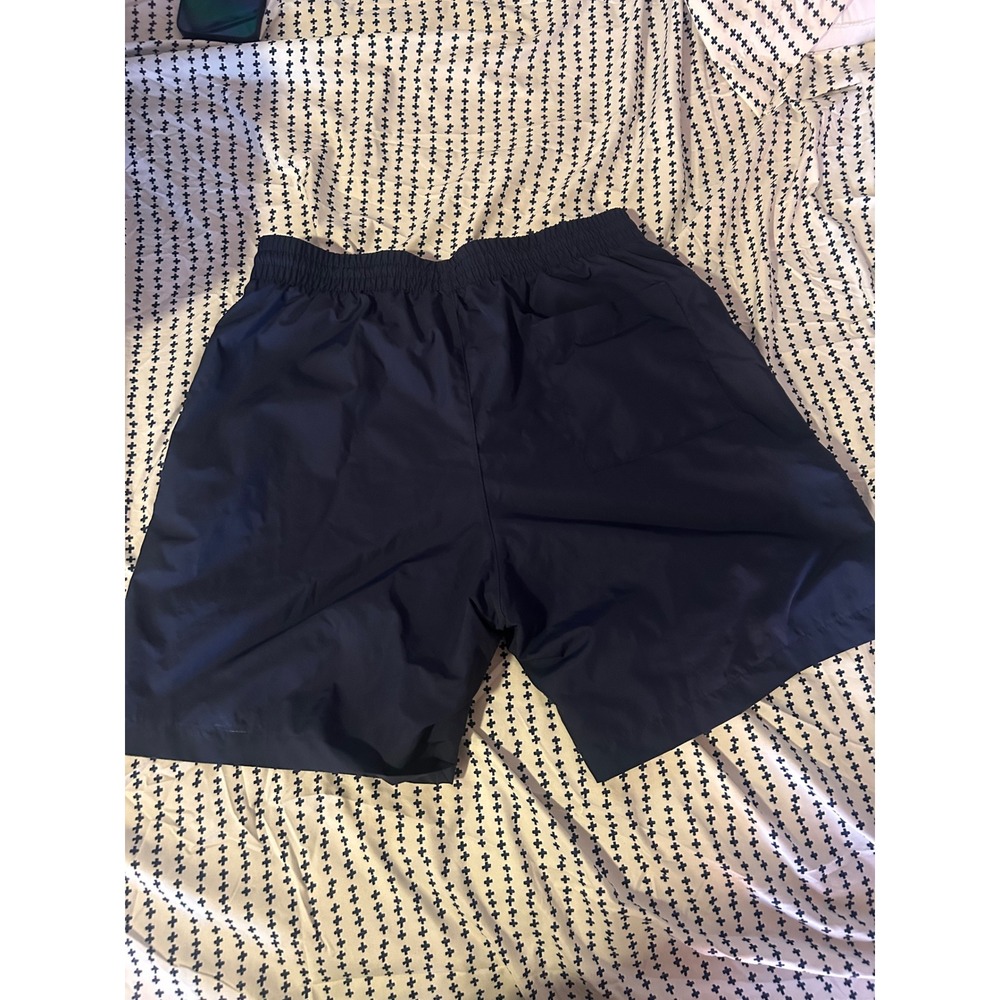 Adidas Originals Trefoil Shorts Mens Medium Navy Blue Athletic Mesh Lined